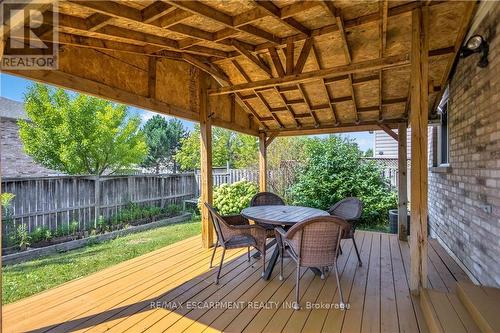 16 Jessica Street, Hamilton, ON - Outdoor With Deck Patio Veranda With Exterior