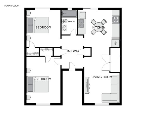 Plan (croquis) - 5214 Rue Parthenais, Montréal (Le Plateau-Mont-Royal), QC - Other
