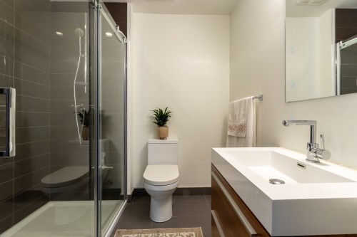 Bathroom - 1406-1155 Rue De La Montagne, Montréal (Ville-Marie), QC - Indoor Photo Showing Bathroom