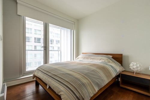 Bedroom - 1406-1155 Rue De La Montagne, Montréal (Ville-Marie), QC - Indoor Photo Showing Bedroom