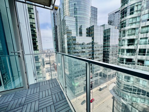 Balcony - 1406-1155 Rue De La Montagne, Montréal (Ville-Marie), QC - Outdoor