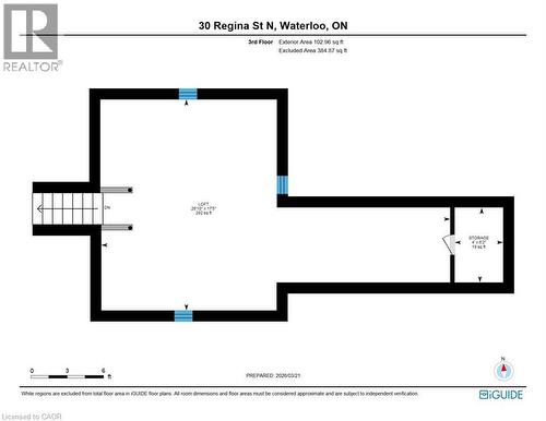 View of floor plan / room layout - 30 Regina Street N, Waterloo, ON - Other