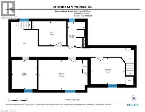 View of property floor plan - 30 Regina Street N, Waterloo, ON - Other