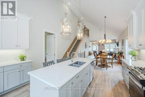 18 - 744 Nelson Street W, Norfolk (Port Dover), ON - Indoor Photo Showing Kitchen With Double Sink With Upgraded Kitchen