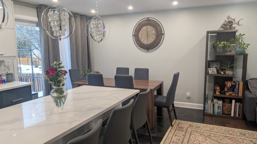 Salle à manger - 175 Rue Colombier, Montréal (L'Île-Bizard/Sainte-Geneviève), QC - Indoor Photo Showing Dining Room