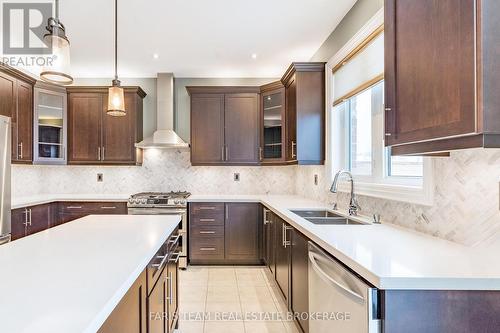 27 Marks Road, Springwater, ON - Indoor Photo Showing Kitchen With Double Sink With Upgraded Kitchen