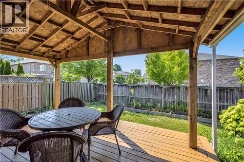 16 Jessica Street, Hamilton, ON - Outdoor With Deck Patio Veranda With Exterior