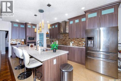 3234 37Th Street W, Saskatoon, SK - Indoor Photo Showing Kitchen With Upgraded Kitchen