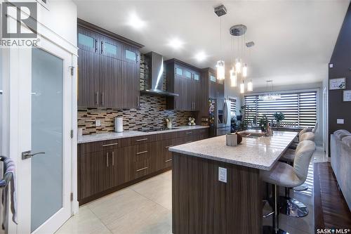 3234 37Th Street W, Saskatoon, SK - Indoor Photo Showing Kitchen With Upgraded Kitchen