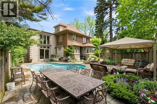 74 Oak Knoll Drive, Hamilton, ON - Outdoor With In Ground Pool With Deck Patio Veranda With Backyard