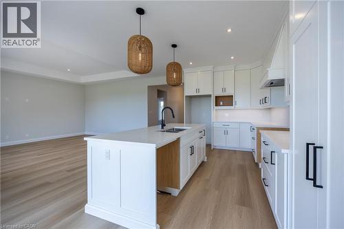 222 Schooner Drive, Port Dover, ON - Indoor Photo Showing Kitchen With Double Sink