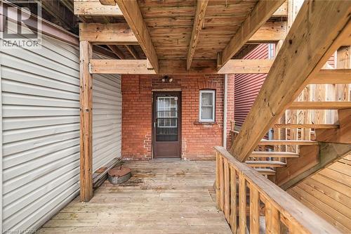 View of deck - 57 New Street, Hamilton, ON -  Photo Showing Other Room