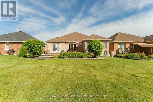 Rear View - 90 Weston Drive, Tillsonburg, ON - Outdoor With Deck Patio Veranda