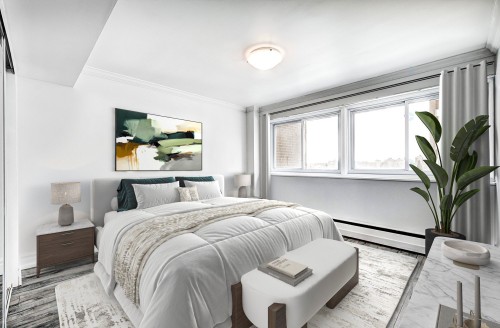 Chambre à coucher - 509-5720 Boul. Cavendish, Côte-Saint-Luc, QC - Indoor Photo Showing Bedroom