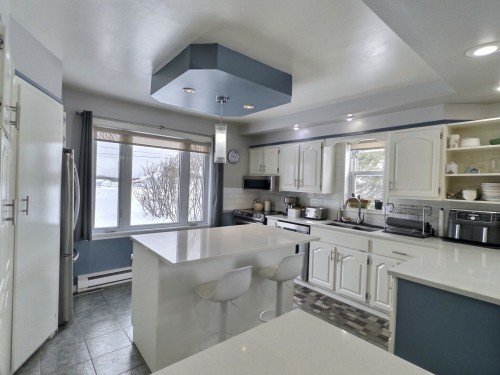 Cuisine - 1197Z Route 101, Nédélec, QC - Indoor Photo Showing Kitchen With Double Sink