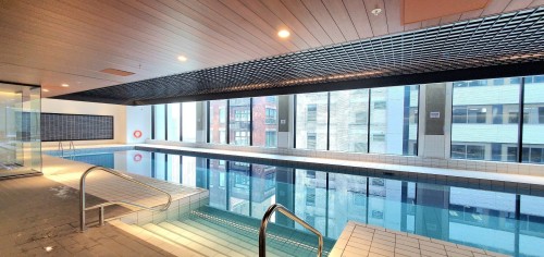 Other - 3803-1210 Rue Jeanne-Mance, Montréal (Ville-Marie), QC - Indoor Photo Showing Other Room With In Ground Pool