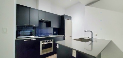 Kitchen - 1102-405 Rue De La Concorde, Montréal (Ville-Marie), QC - Indoor Photo Showing Kitchen