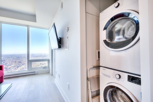 Laundry - 4910-1288 Rue St-Antoine O., Montréal (Ville-Marie), QC - Indoor Photo Showing Laundry Room