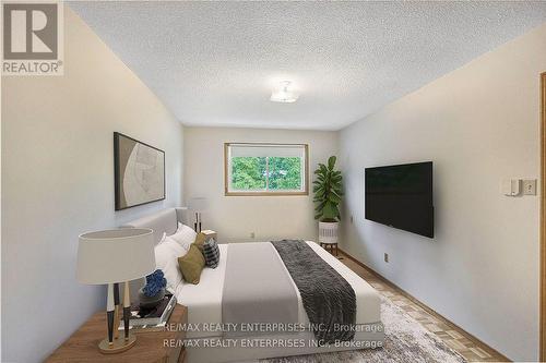 Virtually Staged - 100 Antigua Road, Mississauga, ON - Indoor Photo Showing Bedroom
