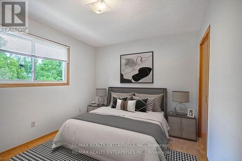Virtually Staged - 100 Antigua Road, Mississauga, ON - Indoor Photo Showing Bedroom