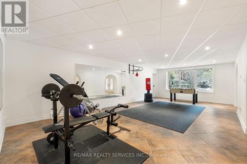 546 Conservation Drive, Brampton, ON - Indoor Photo Showing Gym Room