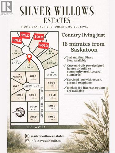 12 Silver Willows Drive, Laird Rm No. 404, SK 