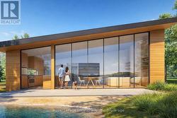 AI image based on design plans - Shed roof option - 