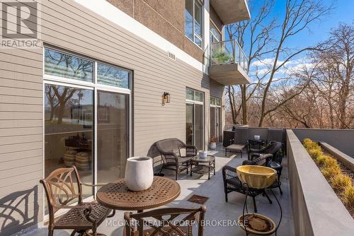 Beautiful morning sun - 401 - 77 Yates Street, St. Catharines (Downtown), ON - Outdoor With Balcony With Deck Patio Veranda With Exterior