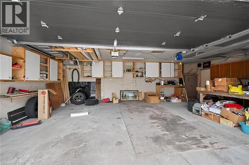 Garage with a garage door opener - 19 Burfield Avenue, Hamilton, ON - Indoor Photo Showing Garage