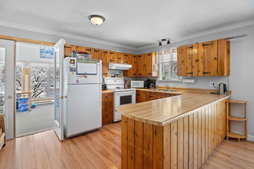 Cuisine - 3402 Ch. Des Lacs, Mont-Blanc, QC - Indoor Photo Showing Kitchen With Double Sink