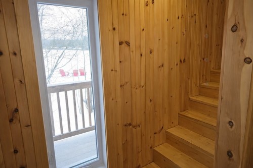 Staircase - 21 Ch. De La Baie-Simon, Low, QC - Indoor Photo Showing Other Room