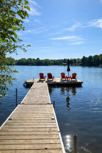 Exterior - 21 Ch. De La Baie-Simon, Low, QC - Outdoor With Body Of Water With View