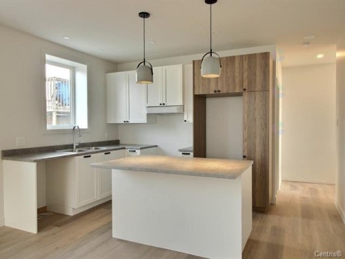 Cuisine - 124  - 126 Av. Carter, Rouyn-Noranda, QC - Indoor Photo Showing Kitchen With Double Sink