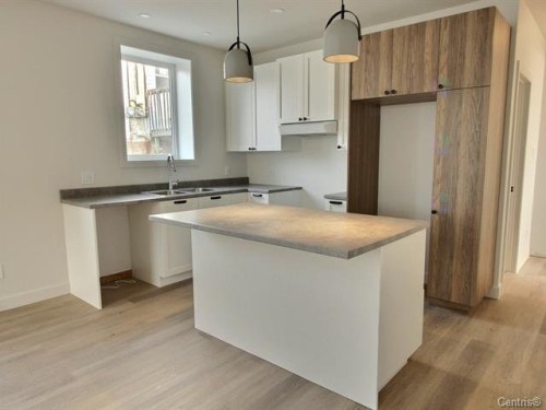 Cuisine - 124  - 126 Av. Carter, Rouyn-Noranda, QC - Indoor Photo Showing Kitchen With Double Sink