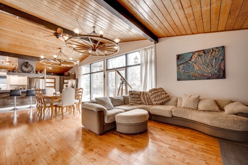 Salon - 535 Place Alary, Saint-Sauveur, QC - Indoor Photo Showing Living Room