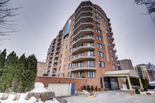 Façade - 1004-320 Ch. De La Rive-Boisée, Montréal (Pierrefonds-Roxboro), QC - Outdoor With Balcony With Facade