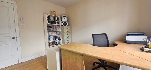 Chambre à coucher - 1004-320 Ch. De La Rive-Boisée, Montréal (Pierrefonds-Roxboro), QC - Indoor Photo Showing Office