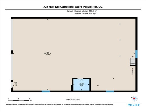 Plan (croquis) - 225 Rue Ste-Catherine, Saint-Polycarpe, QC - Other
