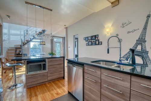 Cuisine - 4-5 3E Avenue, Montréal (Verdun/Île-Des-Soeurs), QC - Indoor Photo Showing Kitchen With Double Sink With Upgraded Kitchen