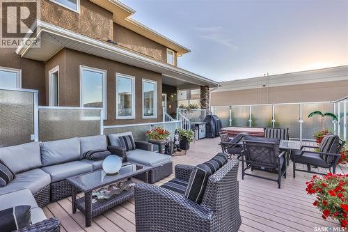 200 Clubhouse Boulevard E, Warman, SK - Outdoor With Deck Patio Veranda With Exterior