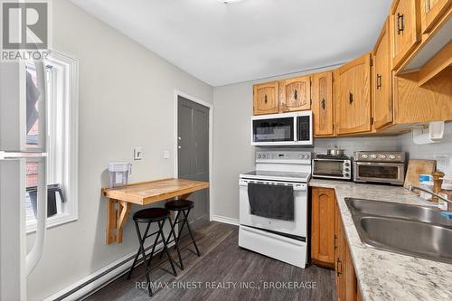 255-257 Earl Street, Kingston (Central City East), ON - Indoor Photo Showing Kitchen With Double Sink