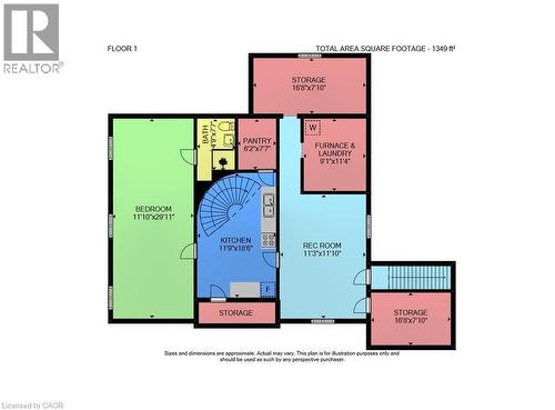 View of property floor plan - 22 Woodside Drive, Hamilton, ON - Other