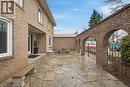 View of patio / terrace featuring a gate - 22 Woodside Drive, Hamilton, ON  - Outdoor 