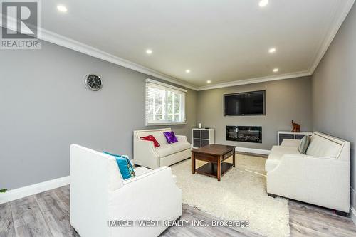 1443 Saginaw Crescent, Mississauga, ON - Indoor With Fireplace
