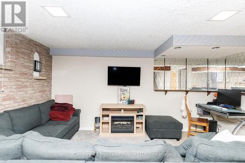 Rec Room with Wood Stove - 211 Grantham Avenue, St. Catharines (Facer), ON - Indoor