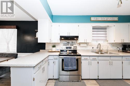 SS Appliances - 211 Grantham Avenue, St. Catharines (Facer), ON - Indoor Photo Showing Kitchen With Double Sink