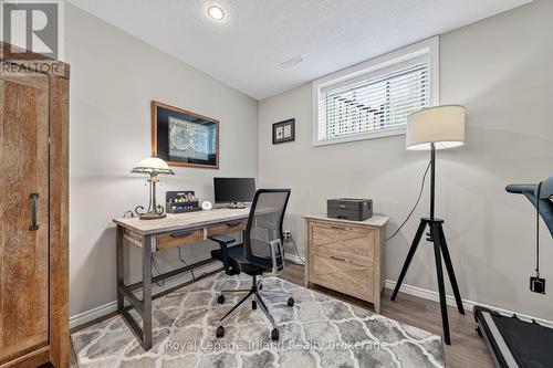 Family Room office space - 46 Colin Avenue, Tillsonburg, ON - Indoor Photo Showing Office