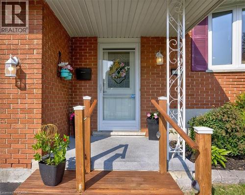 Covered front porch - 12 Miller Crescent, Simcoe, ON - Outdoor With Exterior