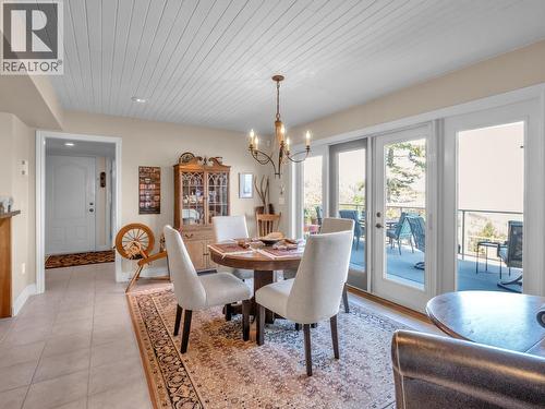 1776 Keloka Drive, West Kelowna, BC - Indoor Photo Showing Dining Room