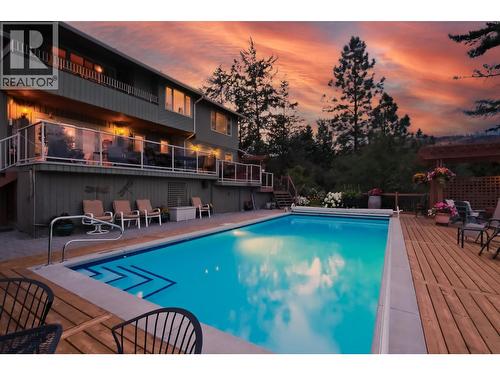 1776 Keloka Drive, West Kelowna, BC - Outdoor With In Ground Pool With Deck Patio Veranda